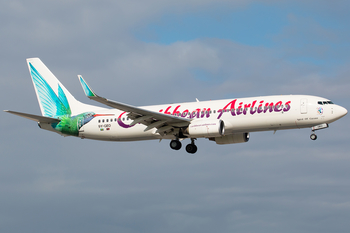 Caribbean Airlines Boeing 737-8Q8 (9Y-GEO) at  Miami - International, United States