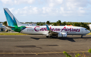 Caribbean Airlines Boeing 737-8Q8 (9Y-GEO) at  Philipsburg - Princess Juliana International, Netherland Antilles