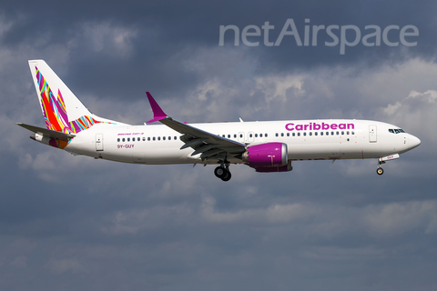 Caribbean Airlines Boeing 737-8 MAX (9Y-GUY) at  Miami - International, United States