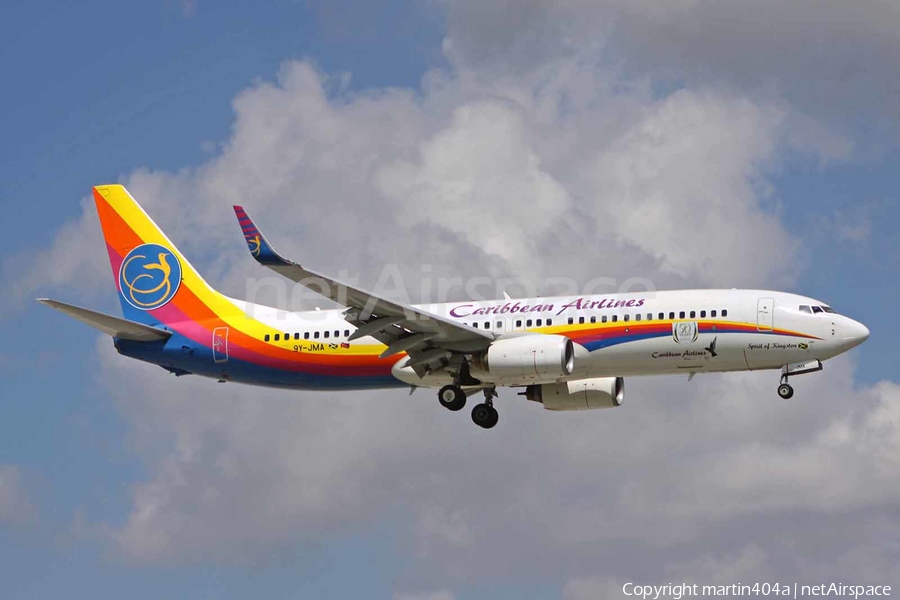 Air Jamaica Boeing 737-8Q8 (9Y-JMA) | Photo 12816