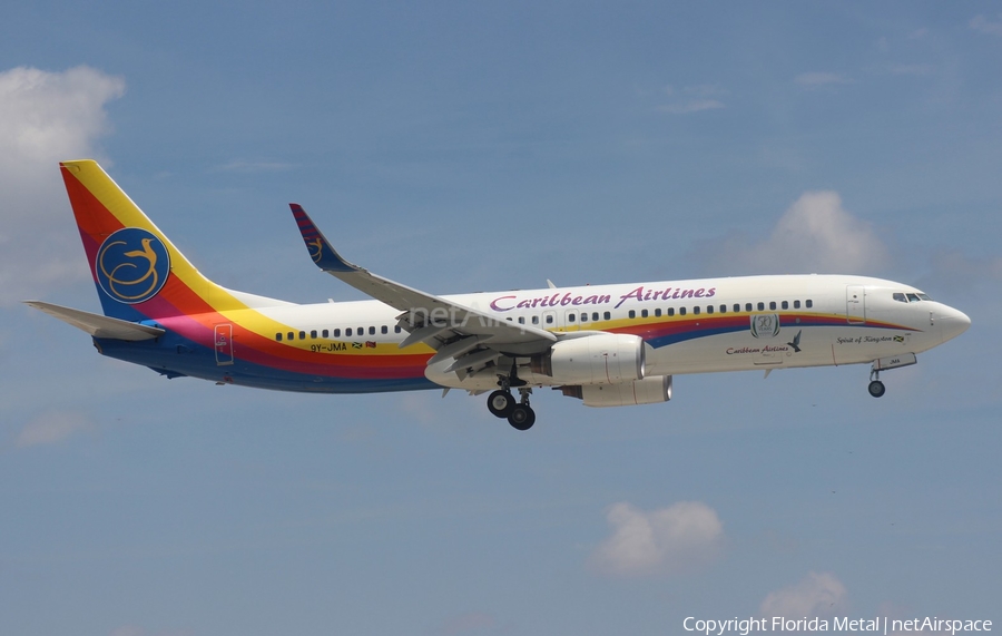 Air Jamaica Boeing 737-8Q8 (9Y-JMA) | Photo 299156