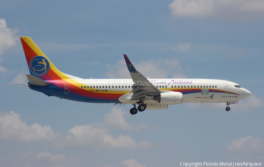 Air Jamaica Boeing 737-8Q8 (9Y-JMA) | Photo 453406
