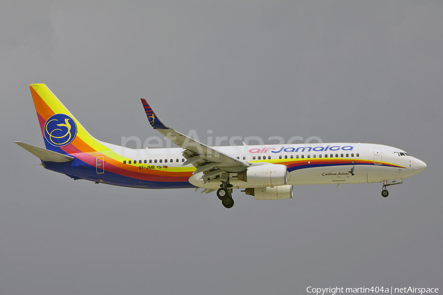 Air Jamaica Boeing 737-8Q8 (9Y-JMB) | Photo 73748