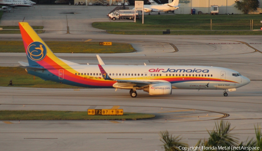 Air Jamaica Boeing 737-8Q8 (9Y-JMC) | Photo 545958