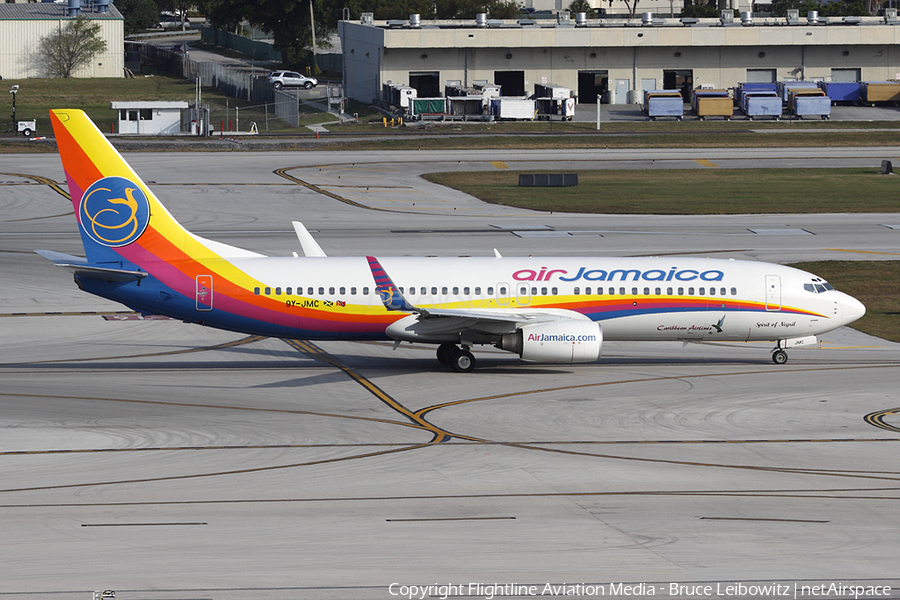 Air Jamaica Boeing 737-8Q8 (9Y-JMC) | Photo 86542