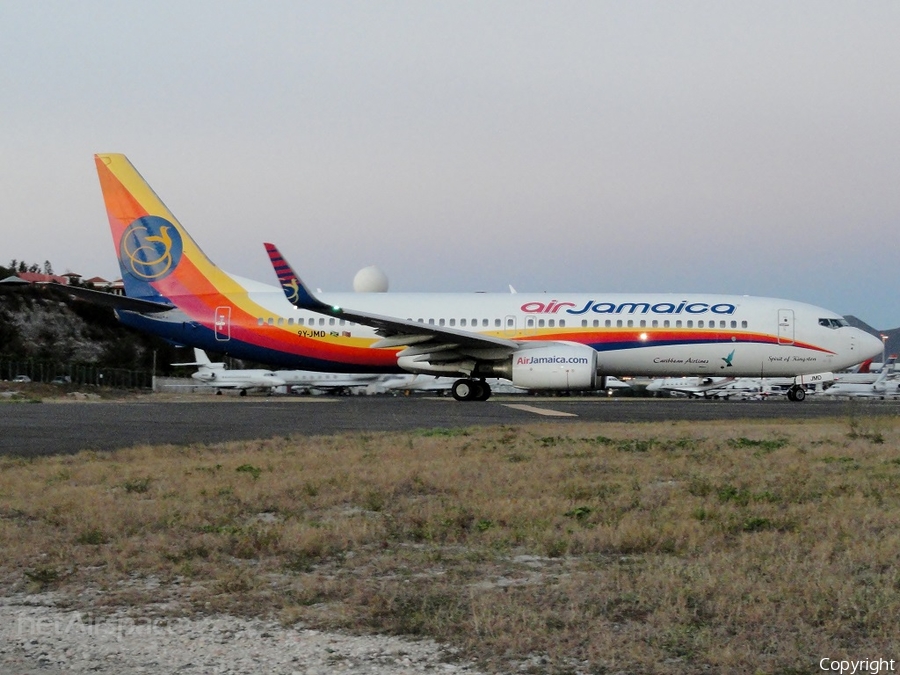 Air Jamaica Boeing 737-8Q8 (9Y-JMD) | Photo 22564