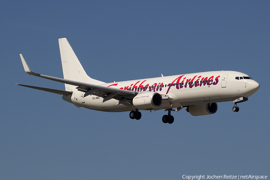 Caribbean Airlines Boeing 737-8Q8 (9Y-JMD) | Photo 105424