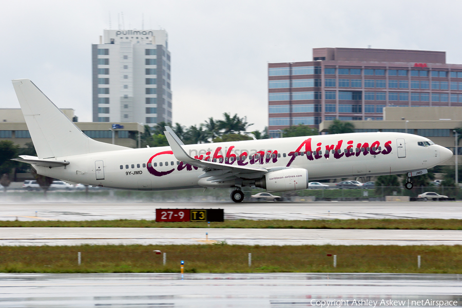 Caribbean Airlines Boeing 737-8Q8 (9Y-JMD) | Photo 141088