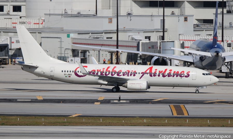 Caribbean Airlines Boeing 737-8Q8 (9Y-JMD) | Photo 312539