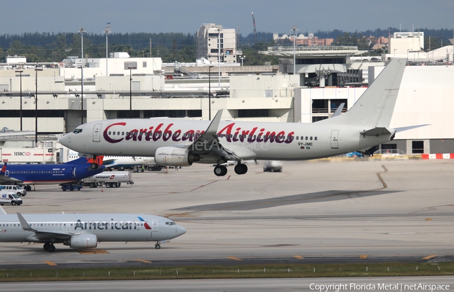 Caribbean Airlines Boeing 737-86J (9Y-JME) | Photo 431447