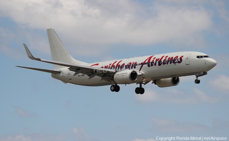 Caribbean Airlines Boeing 737-86J (9Y-JME) | Photo 453420