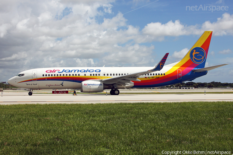 Air Jamaica Boeing 737-8Q8 (9Y-JMF) | Photo 40228