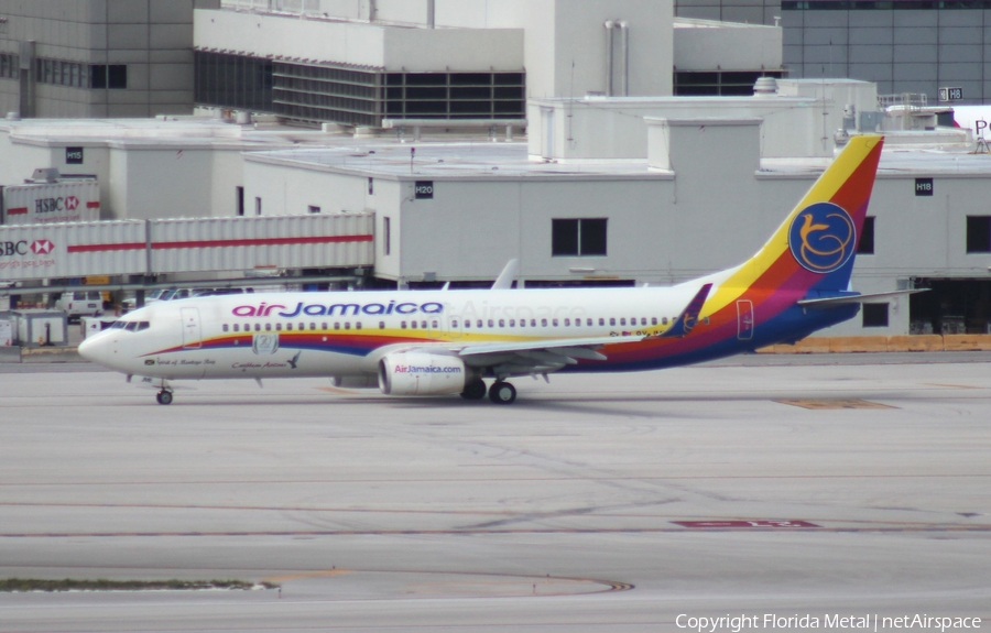 Air Jamaica Boeing 737-8Q8 (9Y-JMF) | Photo 453421