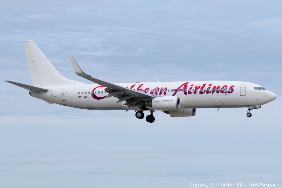 Caribbean Airlines Boeing 737-8Q8 (9Y-JMF) | Photo 101108