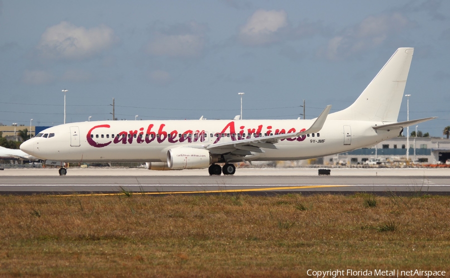 Caribbean Airlines Boeing 737-8Q8 (9Y-JMF) | Photo 453422