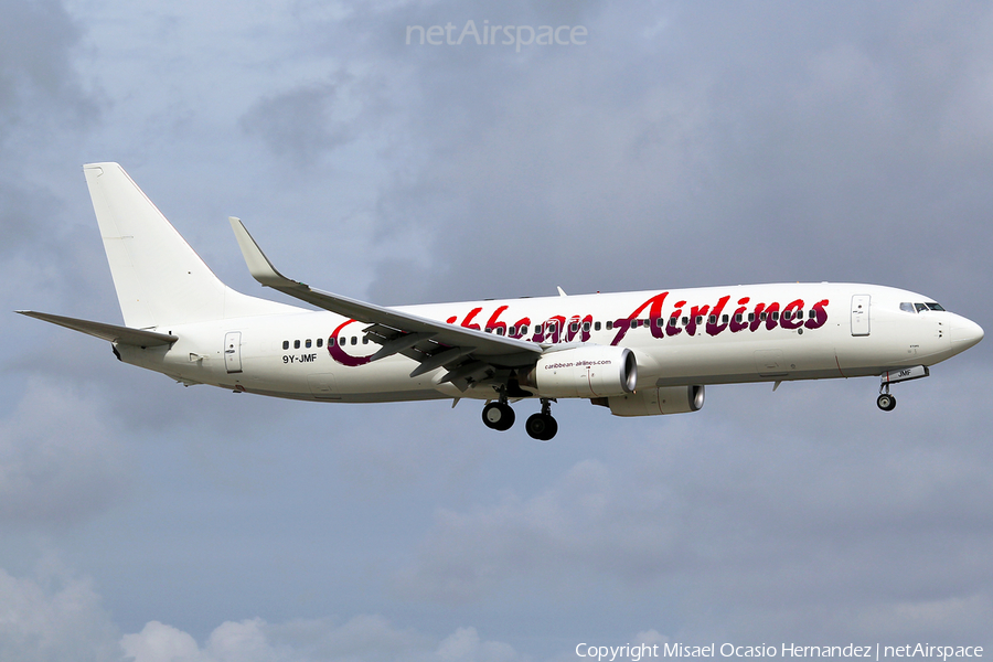 Caribbean Airlines Boeing 737-8Q8 (9Y-JMF) | Photo 69099