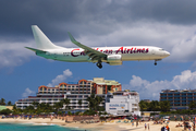 Caribbean Airlines Boeing 737-8Q8 (9Y-JMF) at  Philipsburg - Princess Juliana International, Netherland Antilles