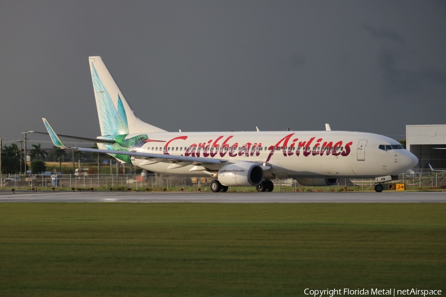 Caribbean Airlines Boeing 737-8Q8 (9Y-KIN) | Photo 304232