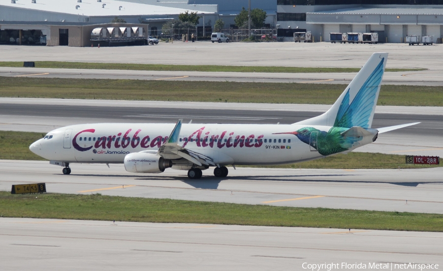 Caribbean Airlines Boeing 737-8Q8 (9Y-KIN) | Photo 316969