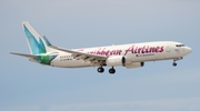 Caribbean Airlines Boeing 737-8Q8 (9Y-KIN) at  Ft. Lauderdale - International, United States