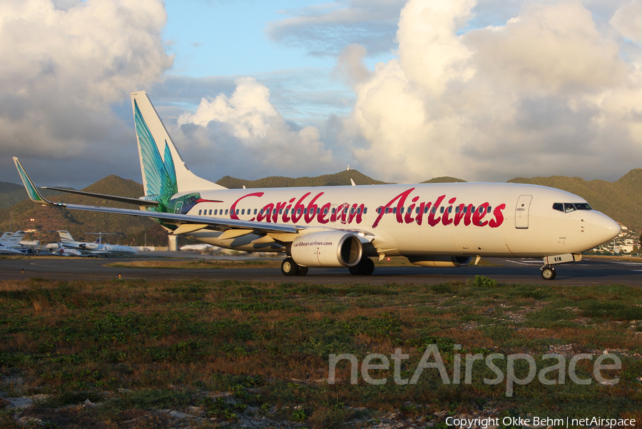 Caribbean Airlines Boeing 737-8Q8 (9Y-KIN) | Photo 178037