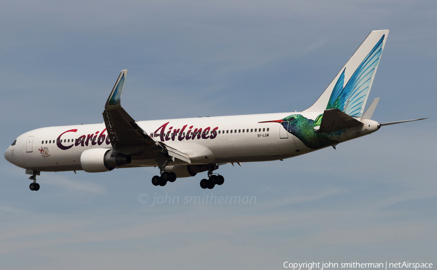 Caribbean Airlines Boeing 767-316(ER) (9Y-LGW) | Photo 26950