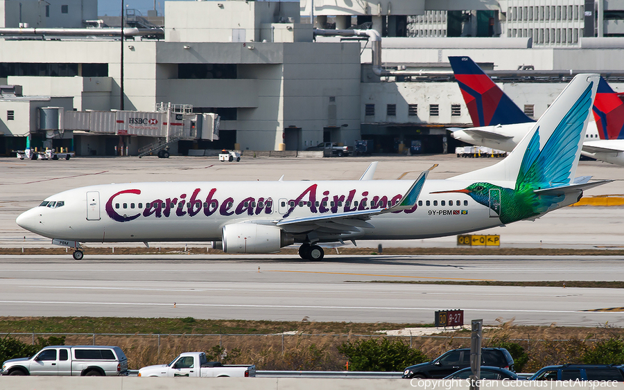 Caribbean Airlines Boeing 737-8BK (9Y-PBM) | Photo 2471