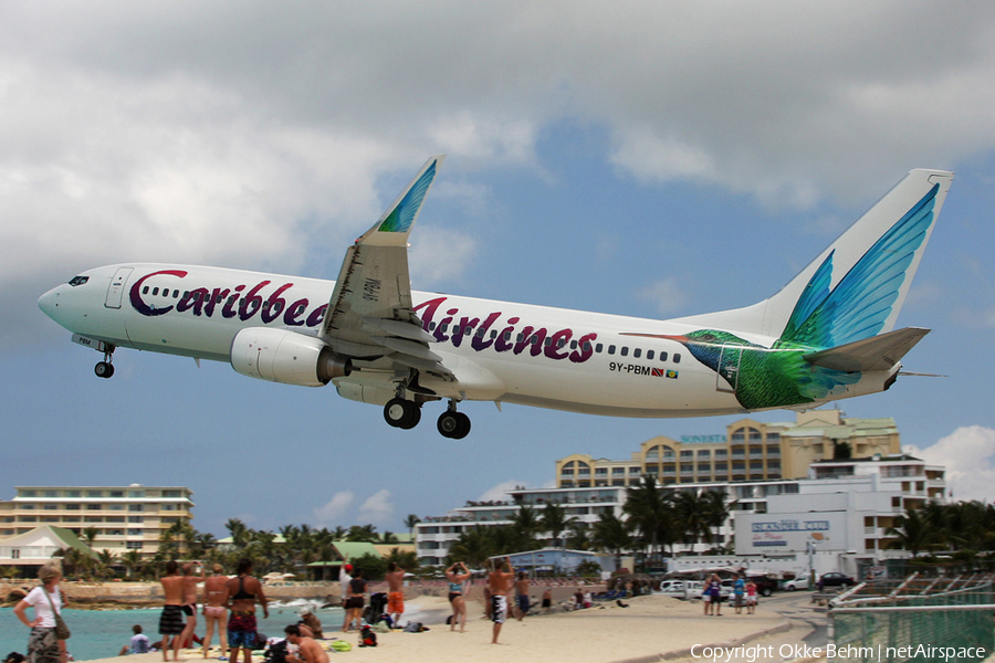 Caribbean Airlines Boeing 737-8BK (9Y-PBM) | Photo 31187