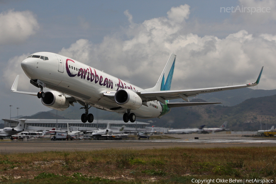 Caribbean Airlines Boeing 737-8BK (9Y-PBM) | Photo 37116