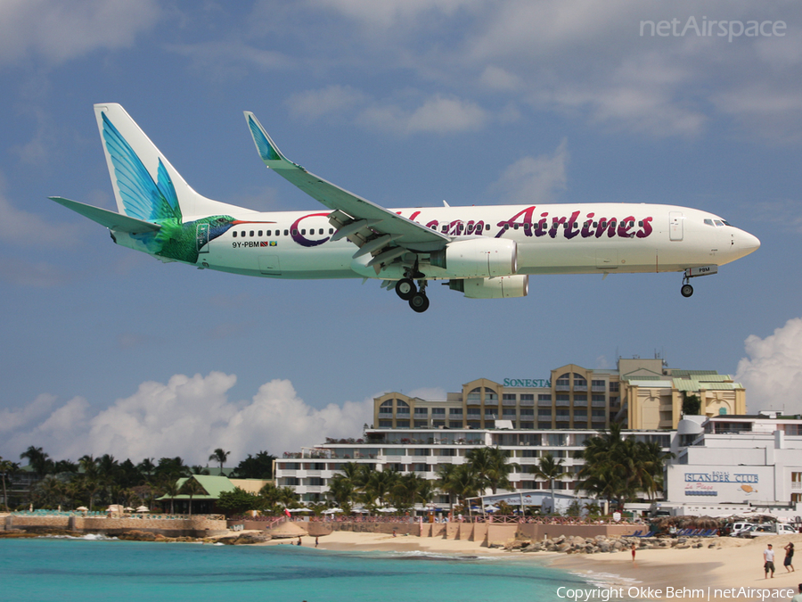Caribbean Airlines Boeing 737-8BK (9Y-PBM) | Photo 37117