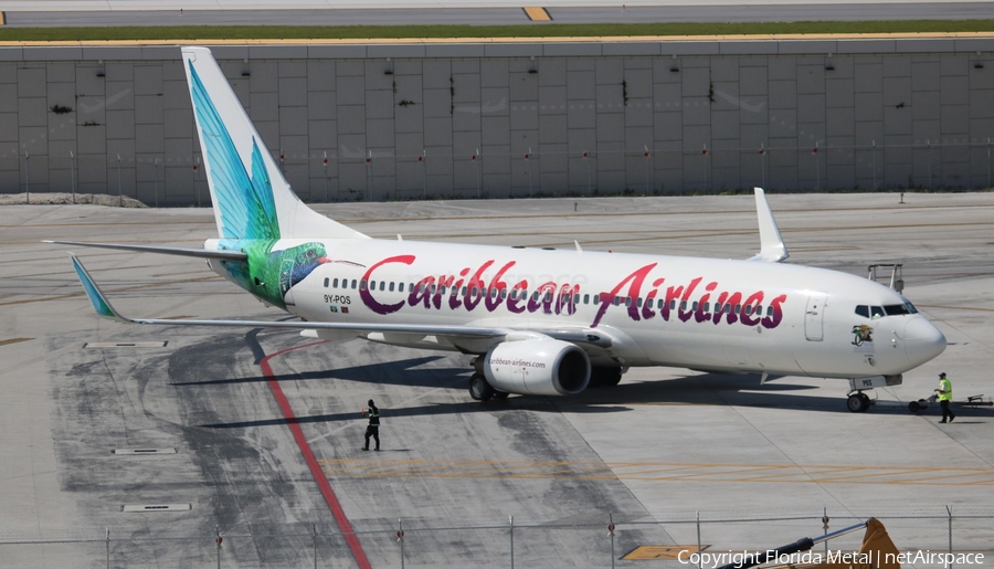 Caribbean Airlines Boeing 737-8Q8 (9Y-POS) | Photo 326630