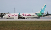 Caribbean Airlines Boeing 737-8Q8 (9Y-POS) at  Miami - International, United States