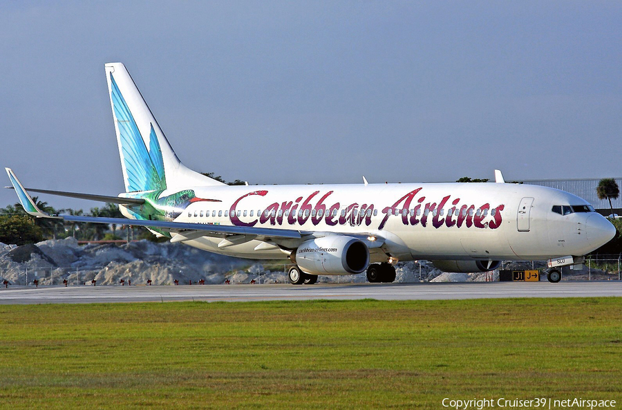 Caribbean Airlines Boeing 737-83N (9Y-SLU) | Photo 104790