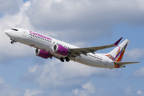 Caribbean Airlines Boeing 737-8 MAX (9Y-SUR) at  Ft. Lauderdale - International, United States