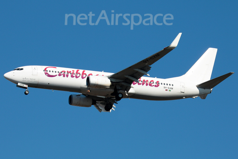 Caribbean Airlines Boeing 737-8HO (9Y-SXM) at  New York - John F. Kennedy International, United States