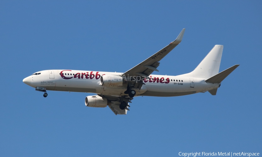 Caribbean Airlines Boeing 737-8HO (9Y-SXM) | Photo 304234