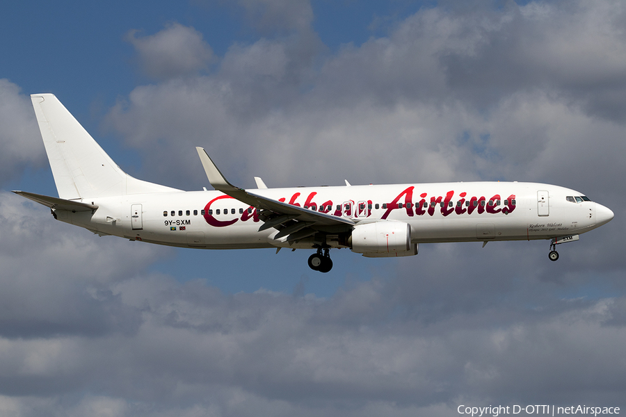 Caribbean Airlines Boeing 737-8HO (9Y-SXM) | Photo 137345