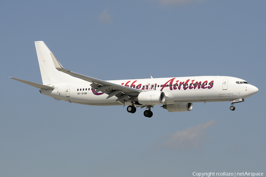 Caribbean Airlines Boeing 737-8HO (9Y-SXM) | Photo 24101