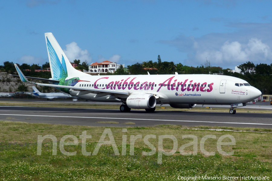 Caribbean Airlines Boeing 737-8Q8 (9Y-TAB) | Photo 8557