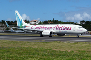 Caribbean Airlines Boeing 737-8Q8 (9Y-TAB) at  Philipsburg - Princess Juliana International, Netherland Antilles