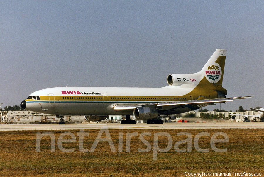 BWIA West Indies Airways Lockheed L-1011-385-3 TriStar 500 (9Y-THA) | Photo 254500