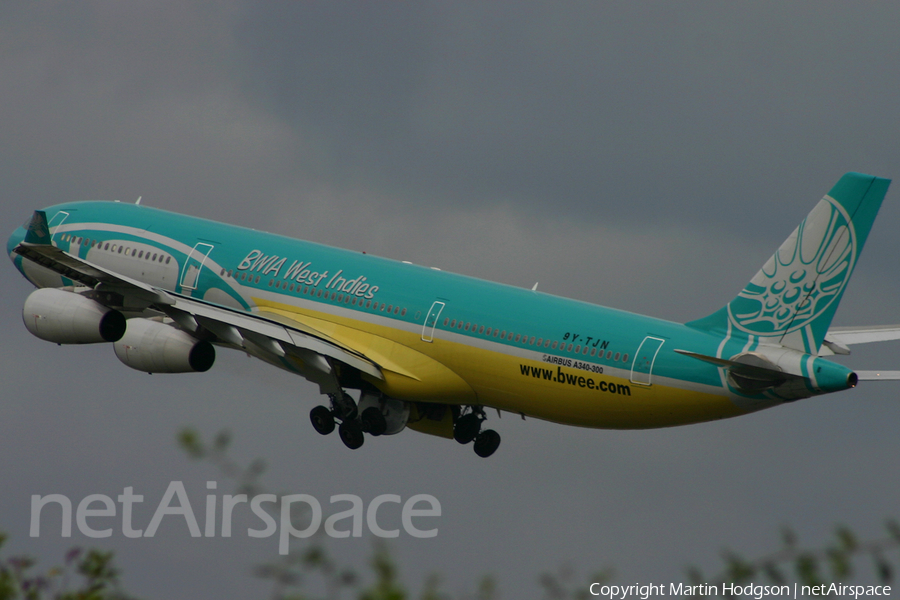 BWIA West Indies Airways Airbus A340-313 (9Y-TJN) | Photo 299519