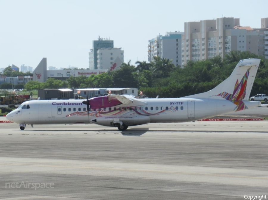 Caribbean Airlines ATR 72-600 (9Y-TTF) | Photo 650551