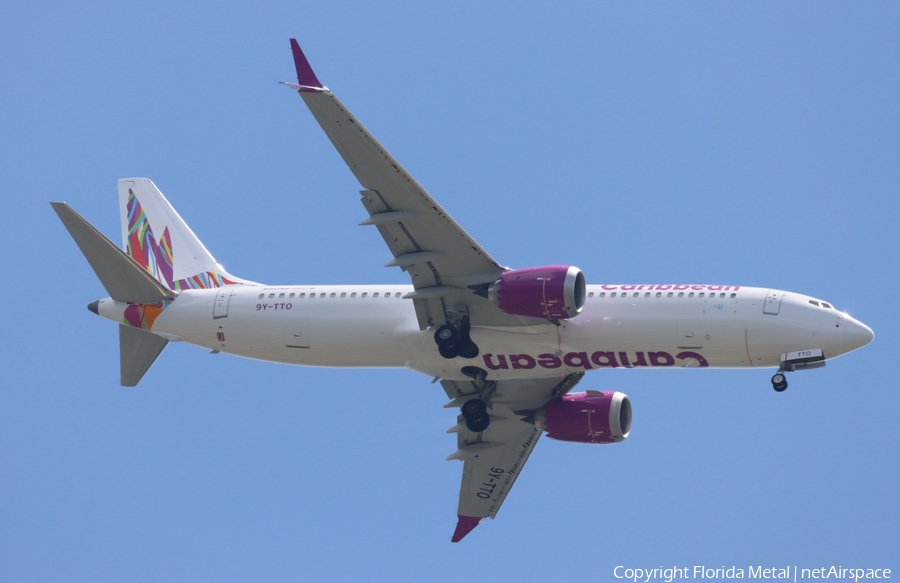 Caribbean Airlines Boeing 737-8 MAX (9Y-TTO) | Photo 541065