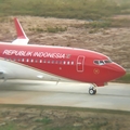 Indonesian Government Boeing 737-8U3(BBJ2) (A-001) at  Samarinda International, Indonesia