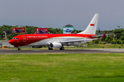 Indonesian Government Boeing 737-8U3(BBJ2) (A-001) at  Denpasar/Bali - Ngurah Rai International, Indonesia