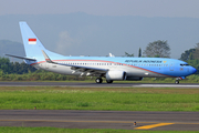 Indonesian Government Boeing 737-8U3(BBJ2) (A-001) at  Adisucipto - International, Indonesia