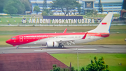 Indonesian Government Boeing 737-8U3(BBJ2) (A-001) at  Adisucipto - International, Indonesia