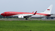 Indonesian Government Boeing 737-8U3(BBJ2) (A-001) at  Medan - Kualanamu International, Indonesia