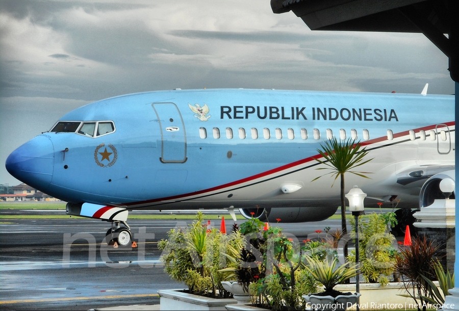 Indonesian Government Boeing 737-8U3(BBJ2) (A-001) | Photo 142376
